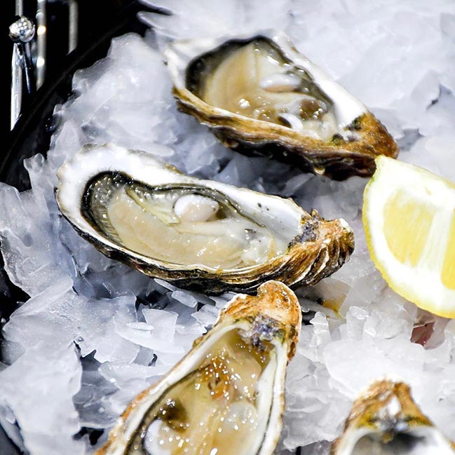 Устриці унікальних видів у ресторані BAO Устриці унікальних видів у ресторані BAO