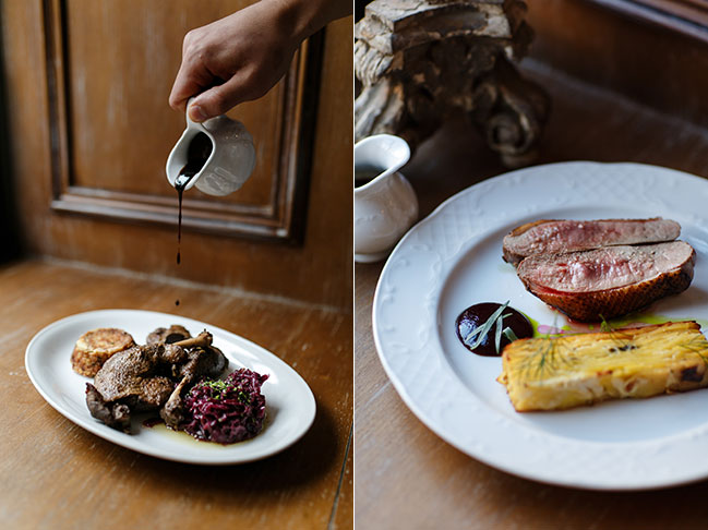 Страви з качки в ресторані DOM N10 Страви з качки в ресторані DOM N10