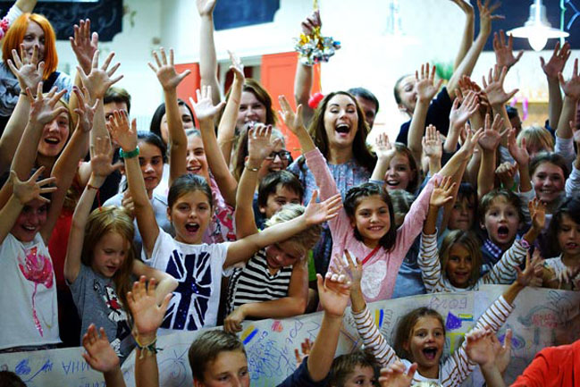 Даша Малахова представила свой новый проект - Детские кулинарные выходные