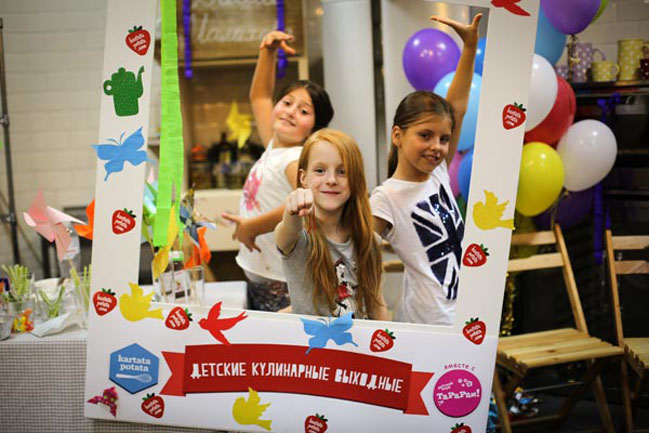 Даша Малахова представила свой новый проект - Детские кулинарные выходные