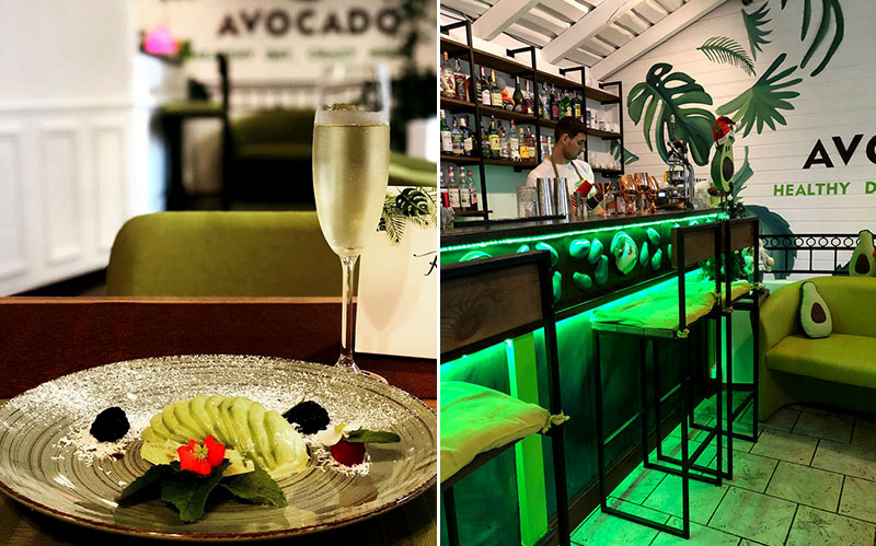 Healthy day, crazy night — кафе Avocado на Липках в Києві Healthy day, crazy night — кафе Avocado на Липках в Києві
