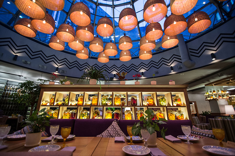 Новое место (Киев): ресторан кавказской кухни Баклажан