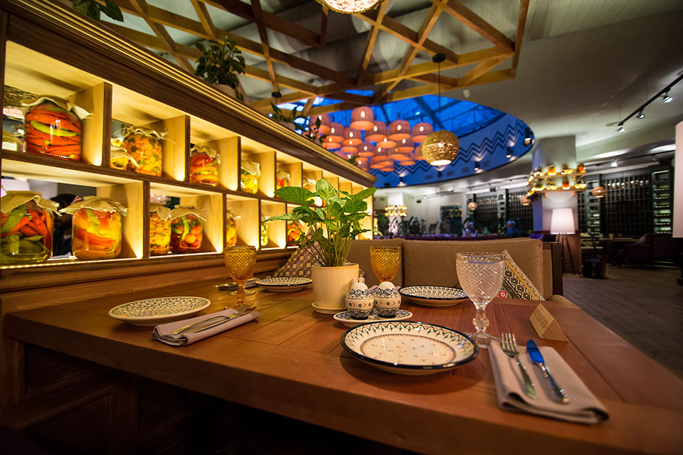 Новое место (Киев): ресторан кавказской кухни Баклажан