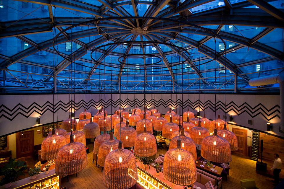 Новое место (Киев): ресторан кавказской кухни Баклажан