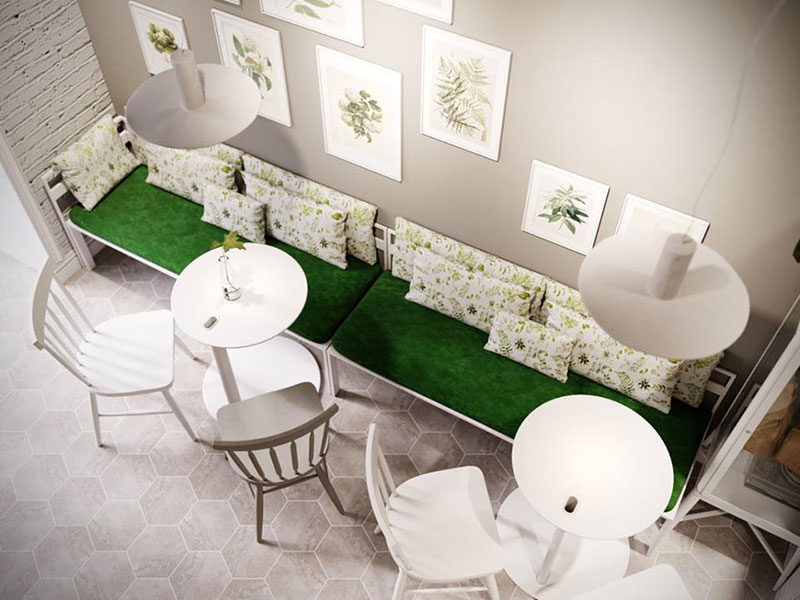 Нове місце (Київ): міське кафе Bee Garden Нове місце (Київ): міське кафе Bee Garden