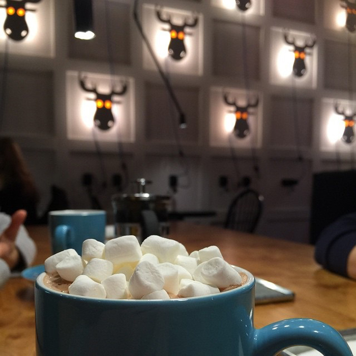 Новое место (Киев): стильная кофейня Blue Cup Coffee Shop Новое место (Киев): стильная кофейня Blue Cup Coffee Shop