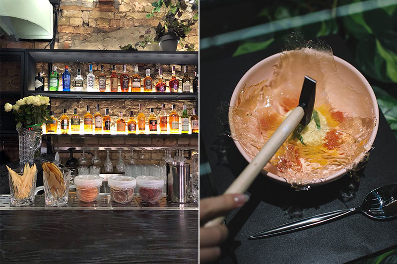 Новое место (Киев): café-bar Цветочная лавка