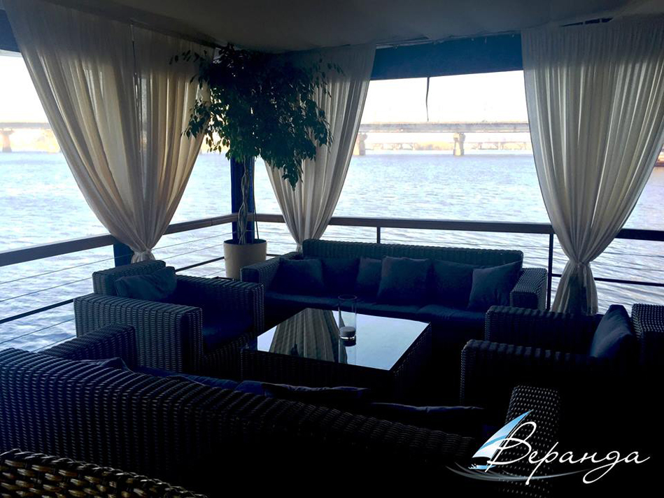 Почти море: заведения в Киеве на берегу Днепра Почти море: заведения в Киеве на берегу Днепра