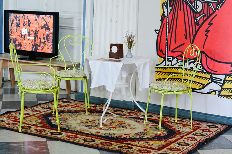 Поп-ап кафе «Эней» в Национальном художественном музее