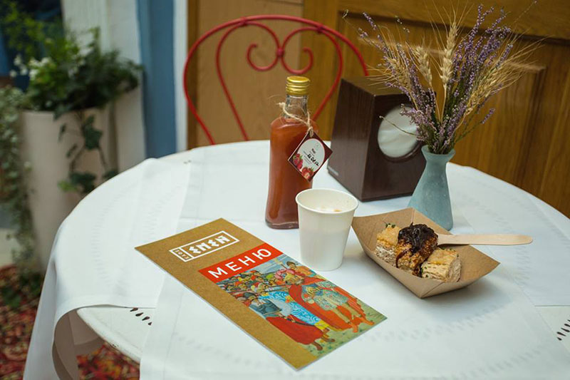 Поп-ап кафе «Эней» в Национальном художественном музее Поп-ап кафе «Эней» в Национальном художественном музее