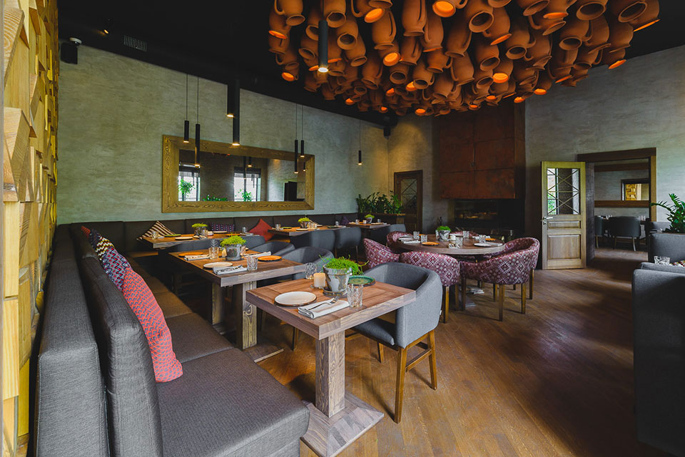 Старая Грузия в новом грузинском кафе Старая Грузия в новом грузинском кафе