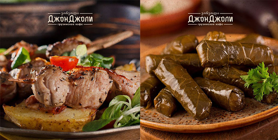 Старая Грузия в новом грузинском кафе Старая Грузия в новом грузинском кафе