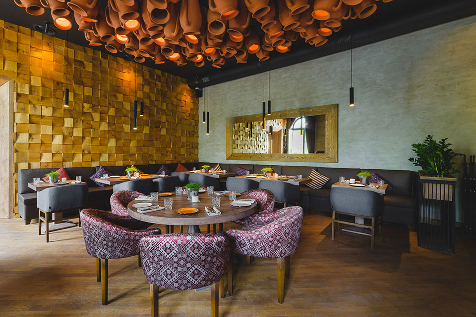 Старая Грузия в новом грузинском кафе Старая Грузия в новом грузинском кафе