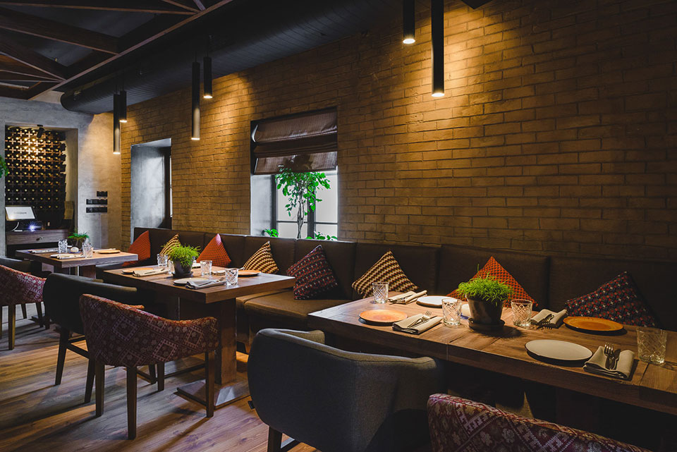 Старая Грузия в новом грузинском кафе Старая Грузия в новом грузинском кафе