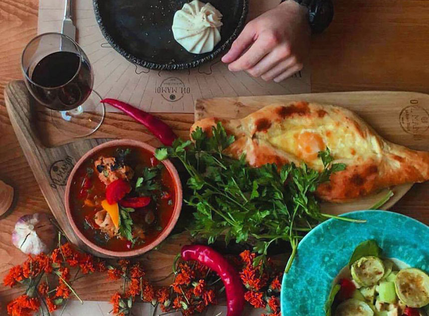 Новое место (Киев): грузинский ресторан Новое место (Киев): грузинский ресторан