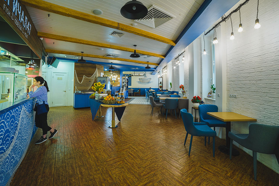 Новое место (Киев): одесское демократичное кафе Причал 47 Новое место (Киев): одесское демократичное кафе Причал 47