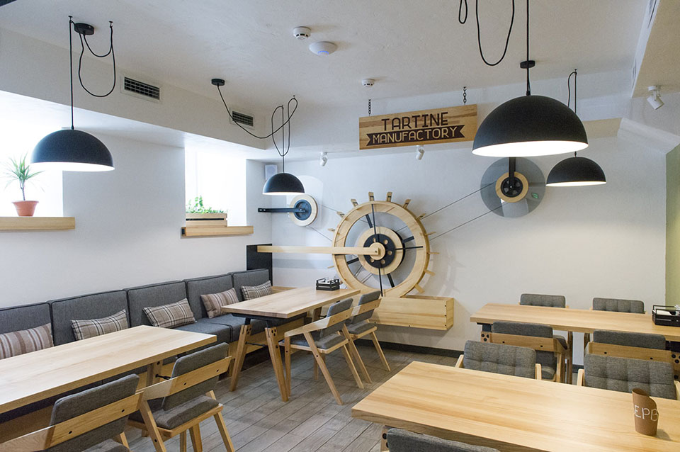 Новое место (Киев): мультиформатное заведение Tartine на Ярославом валу Новое место (Киев): мультиформатное заведение Tartine на Ярославом валу
