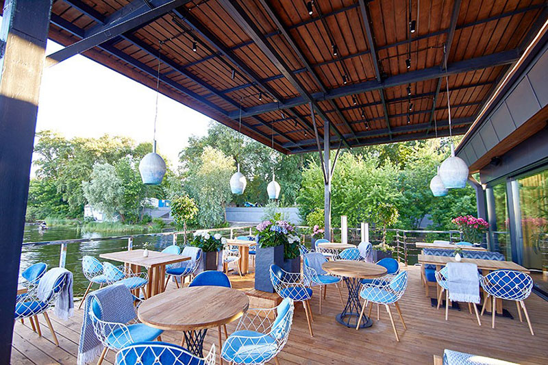 На великій воді: ресторани Києва, які знаходяться біля води На великій воді: ресторани Києва, які знаходяться біля води