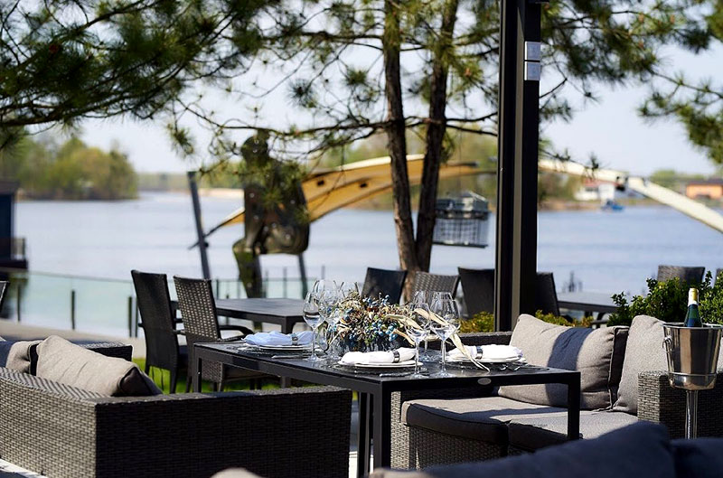 На великій воді: ресторани Києва, які знаходяться біля води На великій воді: ресторани Києва, які знаходяться біля води