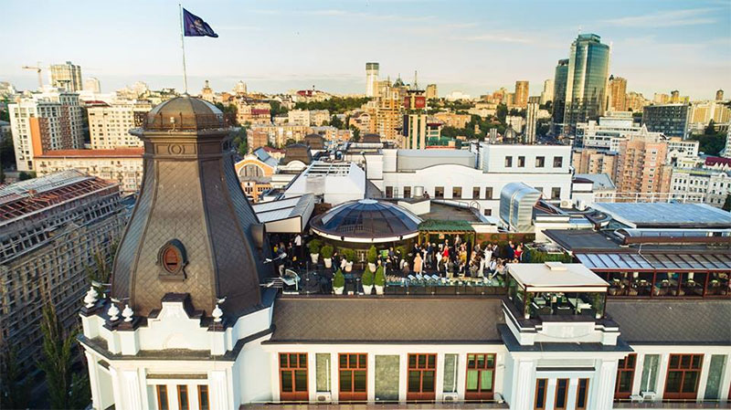 На висоті: огляд київських руфтопів На висоті: огляд київських руфтопів