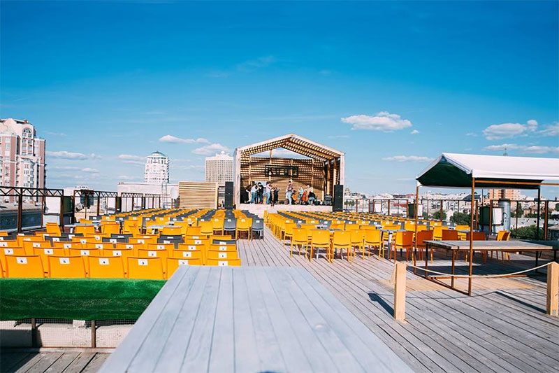 На висоті: огляд київських руфтопів На висоті: огляд київських руфтопів