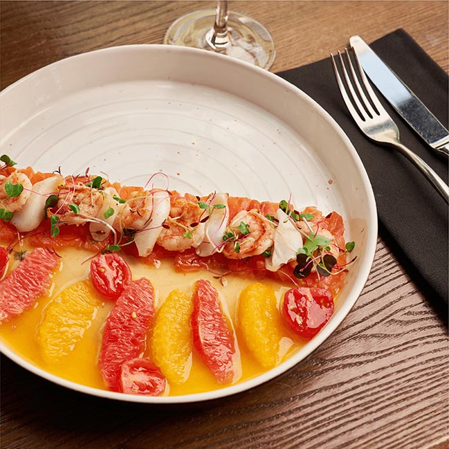 Середземноморська кухня у ресторані Satori Середземноморська кухня у ресторані Satori