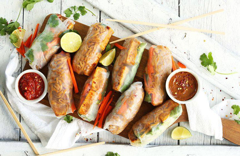 Springtime: спринг-роллы в ресторанах Киева Springtime: спринг-роллы в ресторанах Киева