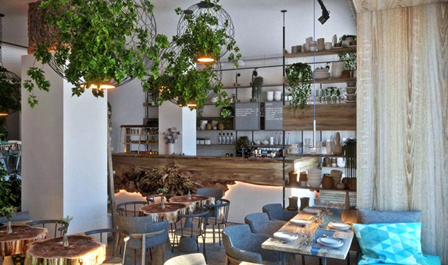 Нове місце (Київ): еко-заклад ZELYONKA на Саксаганського