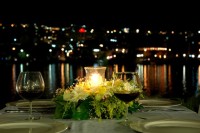 Швейцарский ресторан в кабинке фуникулёра